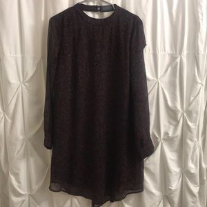 Nordstrom floral long sleeved dress